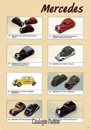 Catalogue Vitesse 1986
