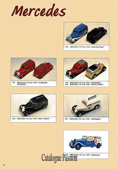 Catalogue Vitesse 1986