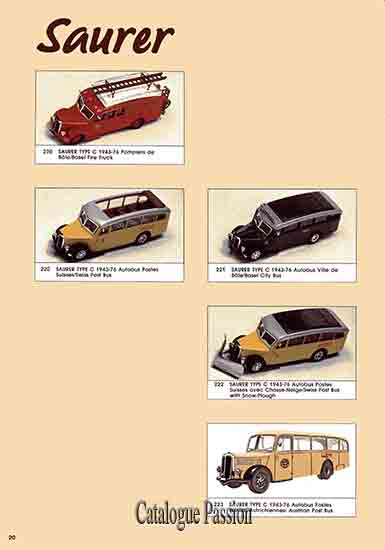 Catalogue Vitesse 1986