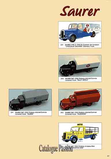 Catalogue Vitesse 1986