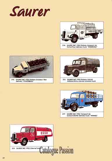 Catalogue Vitesse 1986