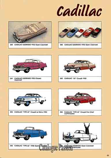 Catalogue Vitesse 1986