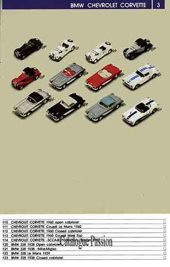 Catalogue Vitesse 1987