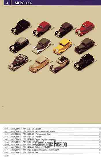 Catalogue Vitesse 1987