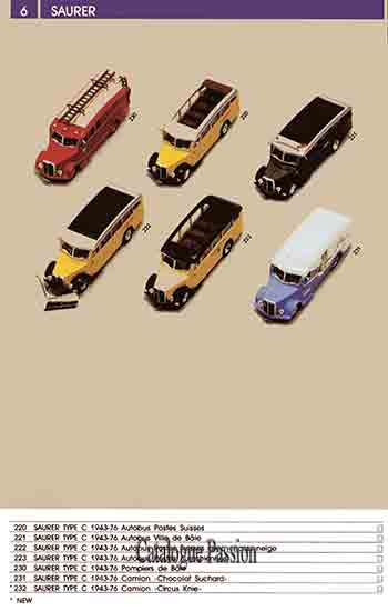 Catalogue Vitesse 1987