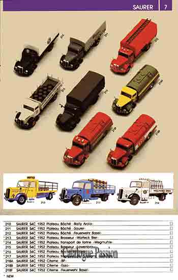 Catalogue Vitesse 1987