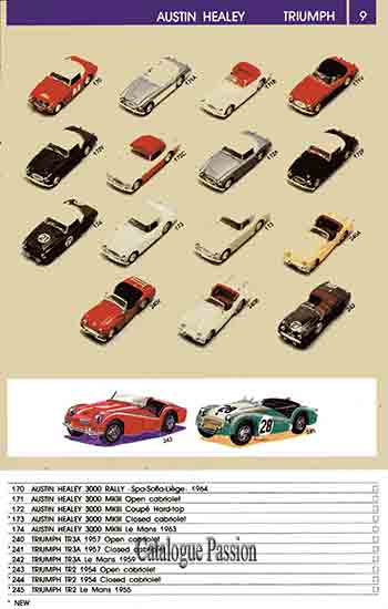 Catalogue Vitesse 1987