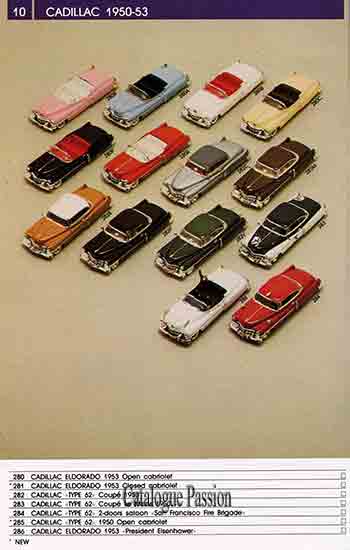 Catalogue Vitesse 1987