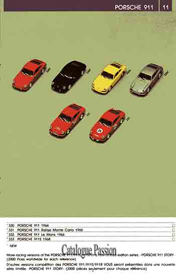Catalogue Vitesse 1987