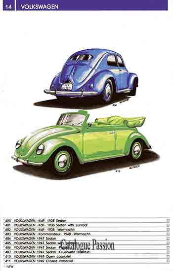 Catalogue Vitesse 1987