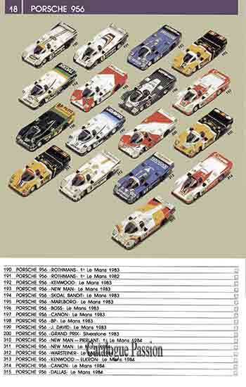 Catalogue Vitesse 1987