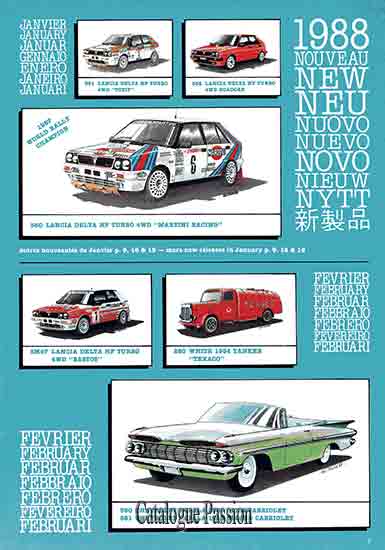 Catalogue Vitesse 1988
