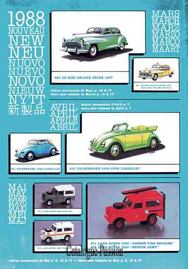 Catalogue Vitesse 1988