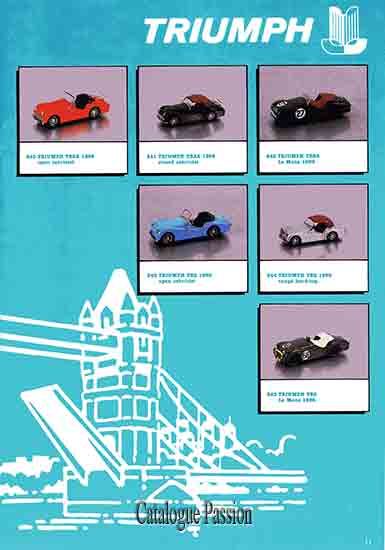 Catalogue Vitesse 1988