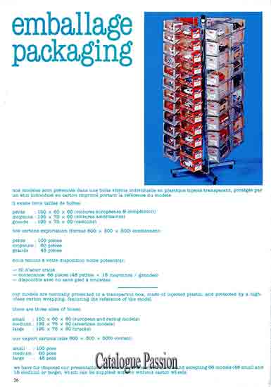 Catalogue Vitesse 1988