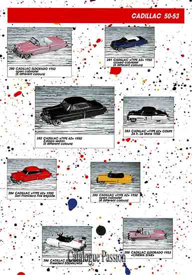 Catalogue Vitesse 1989
