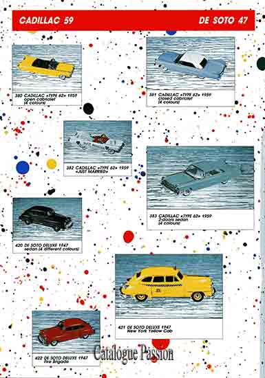 Catalogue Vitesse 1989