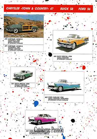 Catalogue Vitesse 1989