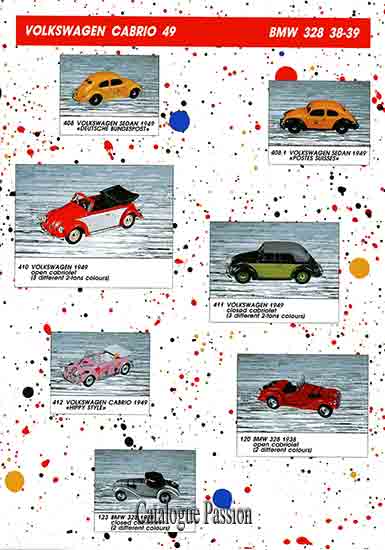 Catalogue Vitesse 1989