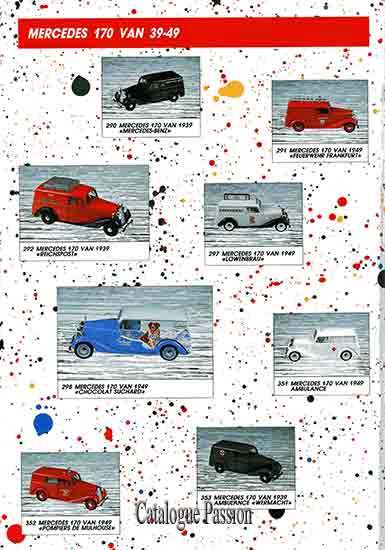 Catalogue Vitesse 1989
