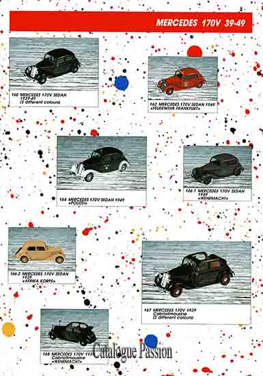 Catalogue Vitesse 1989
