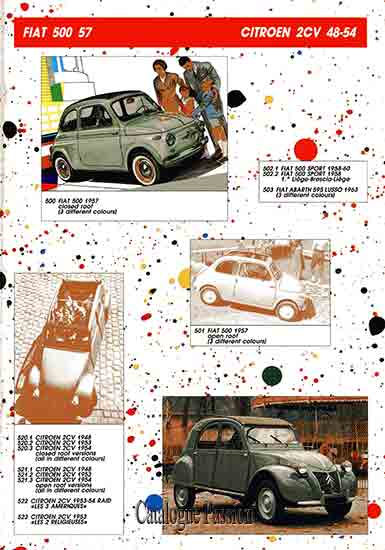 Catalogue Vitesse 1989