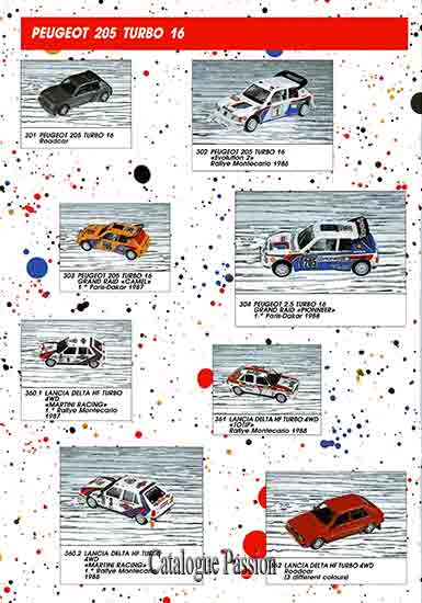 Catalogue Vitesse 1989