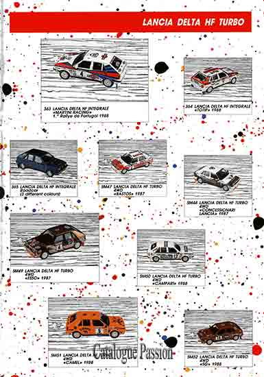 Catalogue Vitesse 1989