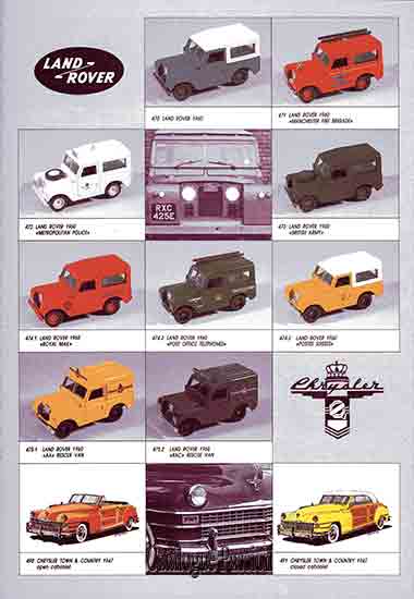 Catalogue Vitesse 1990