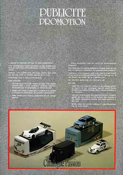 Catalogue Vitesse 1991
