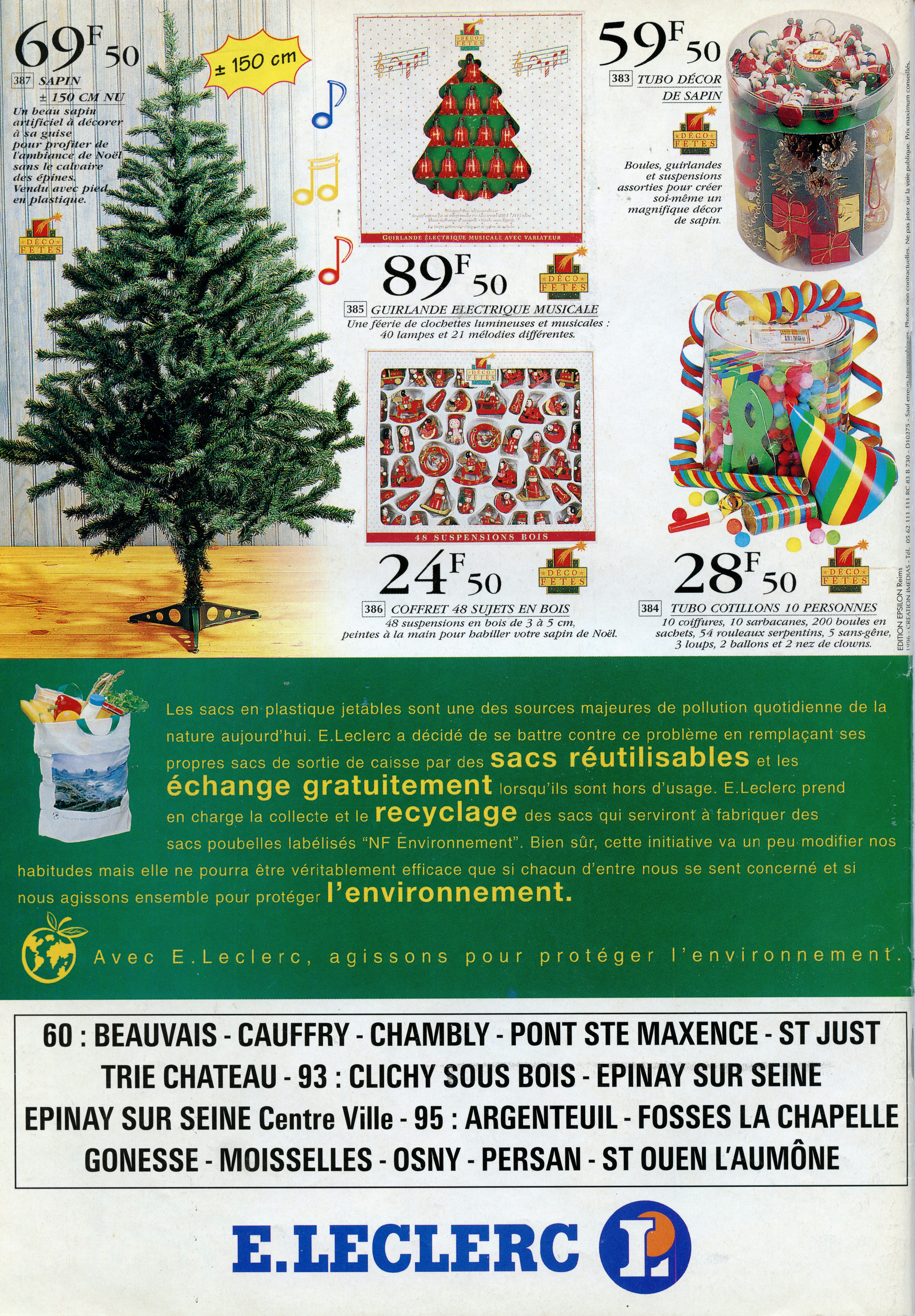 Catalogue Leclerc 1996