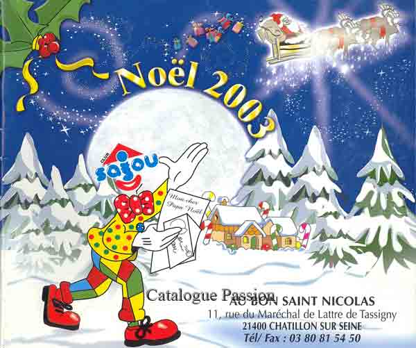 Catalogue Au Bon Saint Nicolas 2003