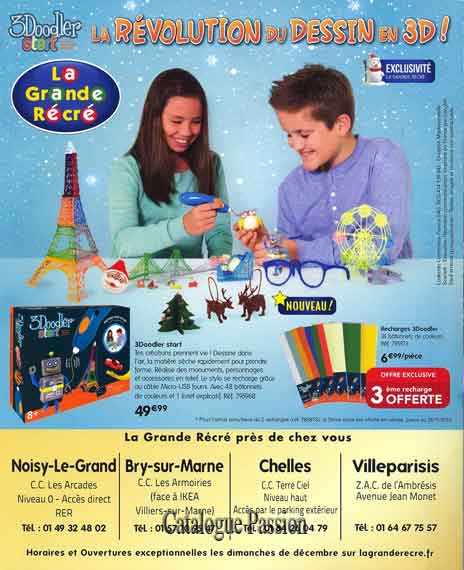 Catalogue La Grande Récré 2016