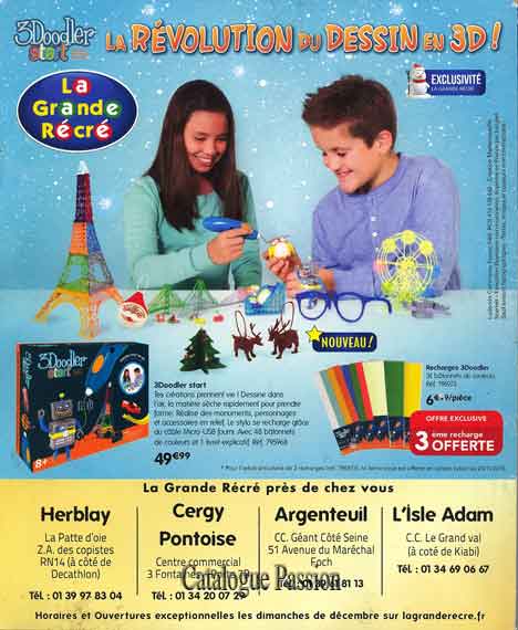 Catalogue La Grande Récré 2016