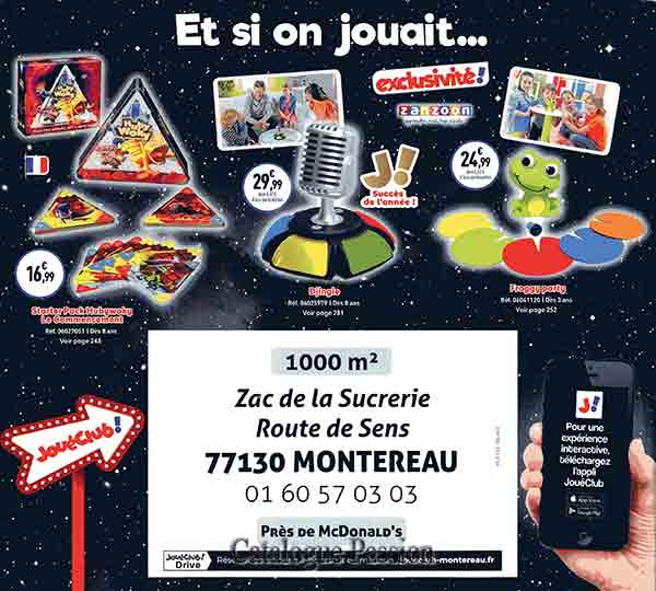 Catalogue Joué Club 2018