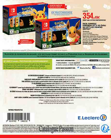 Catalogue Leclerc 2018