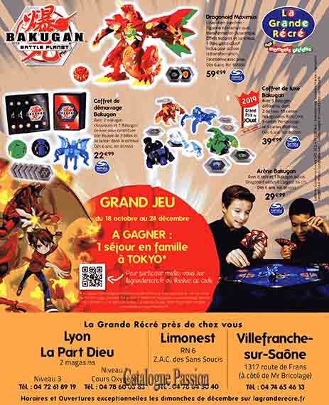 Catalogue La Grande Récré 2019