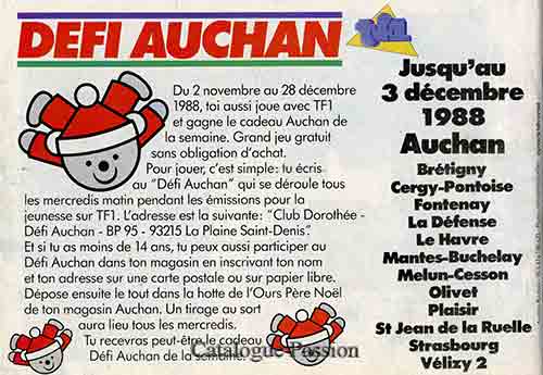 Catalogue Auchan 1988