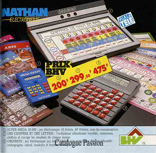 Catalogue BHV 1984