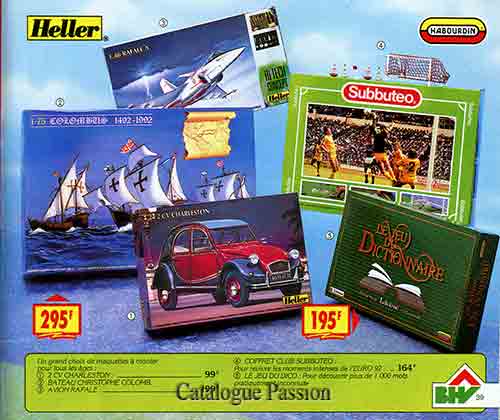 Catalogue BHV 1991