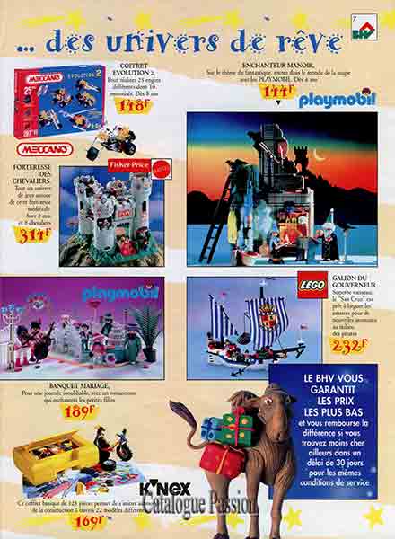 Catalogue BHV 1996