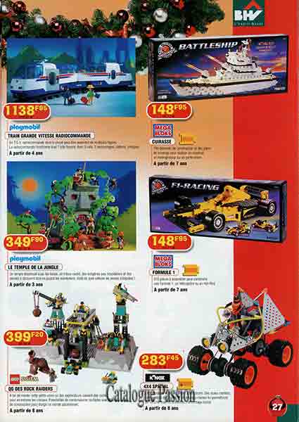 Catalogue BHV 1999