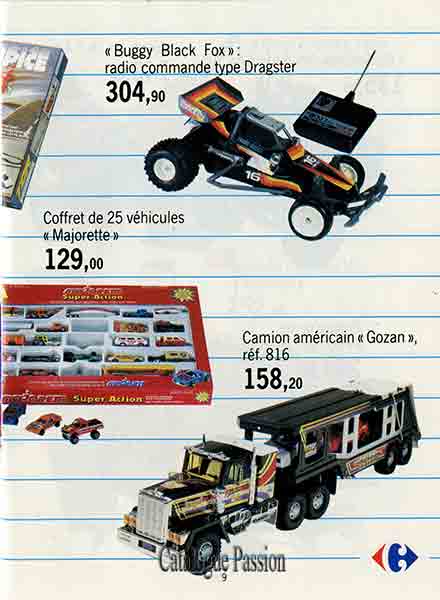 Catalogue Carrefour 1986