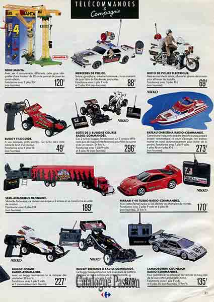 Catalogue Carrefour 1989