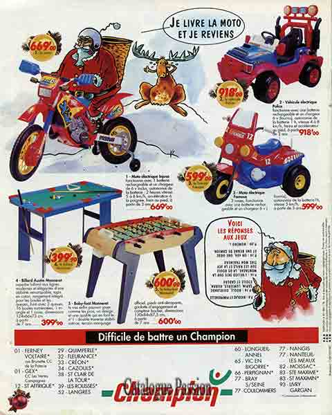 Catalogue Champion 1996