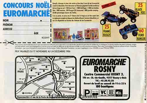 Catalogue Euromarché 1986