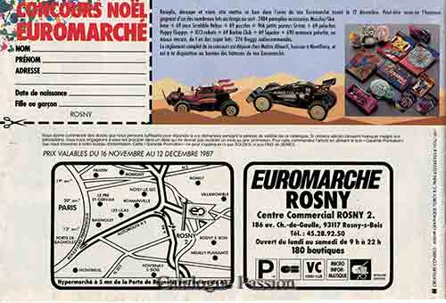 Catalogue Euromarché 1987