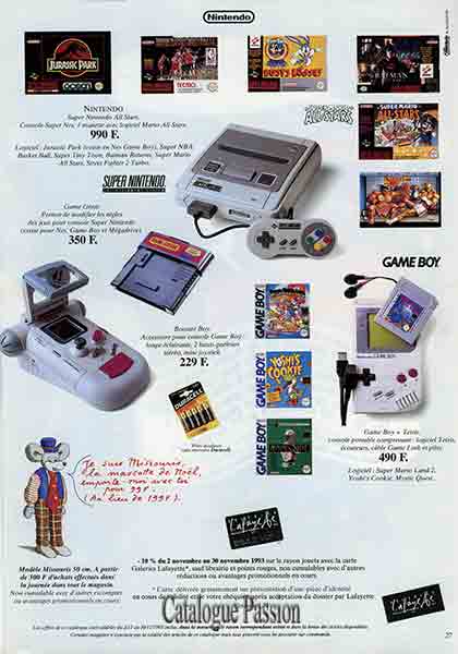 Catalogue Galeries Lafayette 1993