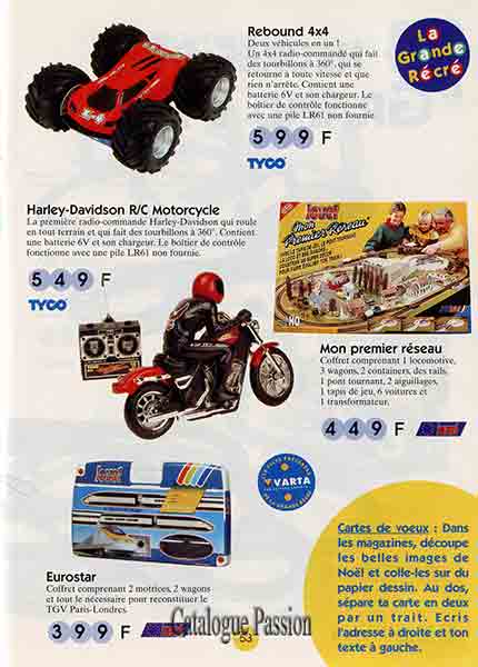 Catalogue La Grande Récré 1995