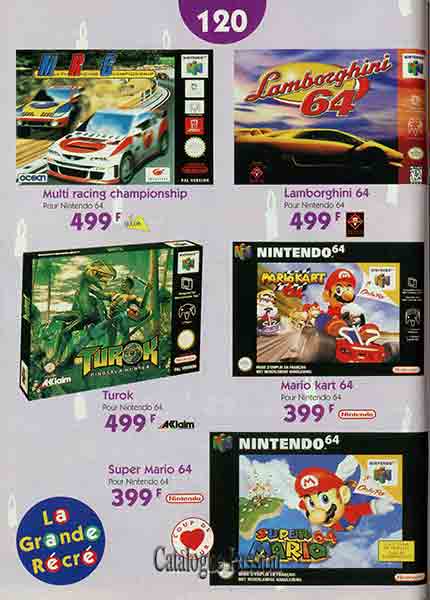 Catalogue La Grande Récré 1997